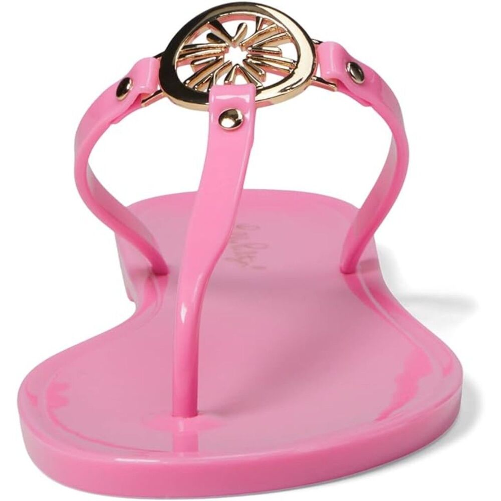Lilly Pulitzer Hollie Jelly Sandal - 8M - Havana Pink